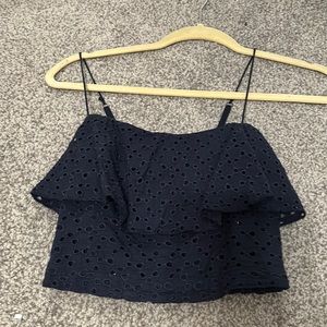 Hollister cropped tank.